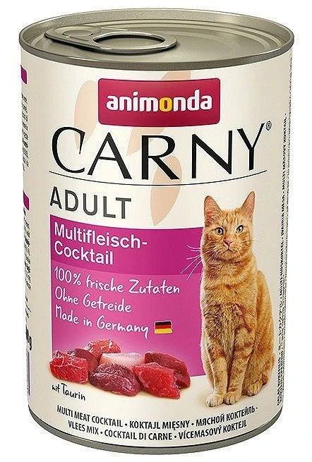 Animonda Cat Carny Adulte Cocktail De Viandes 400g X12 4 Animonda Cat Carny Adulte Cocktail De Viandes 400g X12 – Image 2