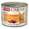 Animonda Cat Carny Adulte Boeuf, Poulet 400g X12 -Royal Croquettes Promos Magasin fre pl Animonda Cat Carny adulte boeuf poulet 400g x12 30387 1