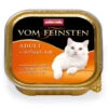 Animonda Vom Feinsten Cat Adulte Volaille Et Veau 100g X12 -Royal Croquettes Promos Magasin fre pl Animonda Vom Feinsten Cat Adulte Volaille et Veau 100g x12 30354 1