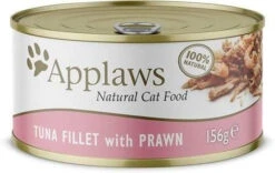 Applaws Cat Thon Avec Crevettes 156g Boîte X12 -Royal Croquettes Promos Magasin fre pl Applaws Cat Thon avec crevettes 156g Boite 30525 1