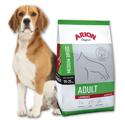 Arion Original Adulte Race Moyenne Agneau & Riz 12kg 3 Arion Original Adulte Race Moyenne Agneau & Riz 12kg
