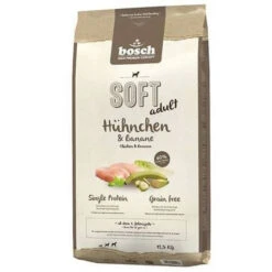 BOSCH Soft Adult Poulet Et Banane 12.5kg+ Surprise Gratuite Pour Chien -Royal Croquettes Promos Magasin fre pl BOSCH Soft Adult poulet et banane 12 5kg 12636 1
