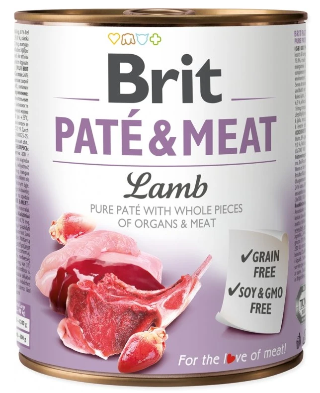 BRIT PATE & MEAT AGNEAU 800g X7 4 BRIT PATE & MEAT AGNEAU 800g X7 – Image 2