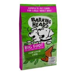 Barking Heads Big Foot Chop Lickin' Agneau Pour Chiens Adultes De Grande Race 12kg