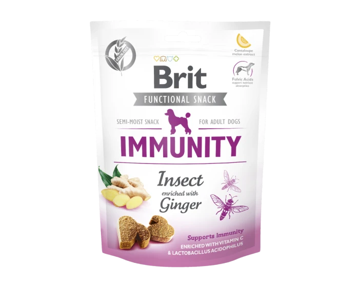 Brit Care Dog Functional Snack Immunity Insect 150g X12 3 Brit Care Dog Functional Snack Immunity Insect 150g X12