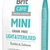 Brit Care Mini Grain Free Light & Sterilised Avec Du Lapin Et Du Saumon 7 Kg X2 2 Brit Care Mini Grain Free Light & Sterilised Avec Du Lapin Et Du Saumon 7 Kg X2 -Royal Croquettes Promos Magasin fre pl Brit Care Mini Grain Free Light Sterilised avec du lapin et du saumon 7 kg x2 30751 1