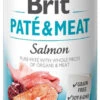 Brit Pate & Meat Avec Du Saumon 400g X12 -Royal Croquettes Promos Magasin fre pl Brit Pate Meat avec du saumon 400g x12 30167 1