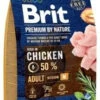 Brit Premium By Nature Adult M Avec Poulet 3kgx2 -Royal Croquettes Promos Magasin fre pl Brit Premium By Nature Adult M avec poulet 3kg x2 30164 1