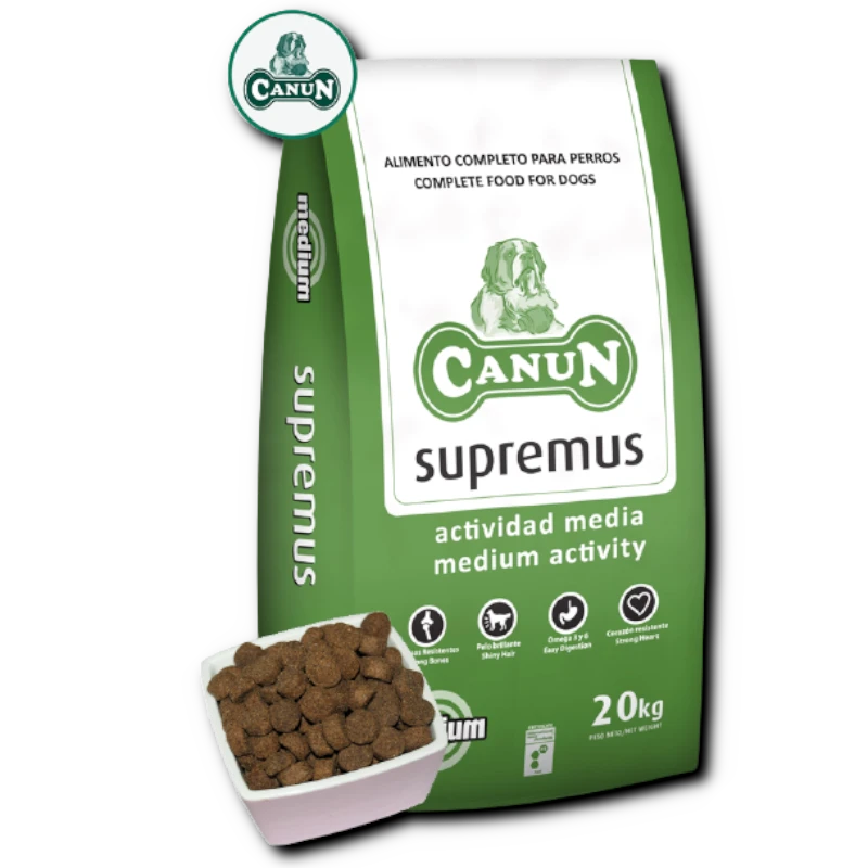 Canun Supremus 20kg Nourriture Pour Chiens Adultes - Propriétés Désinfectantes 4 Canun Supremus 20kg Nourriture Pour Chiens Adultes - Propriétés Désinfectantes – Image 2