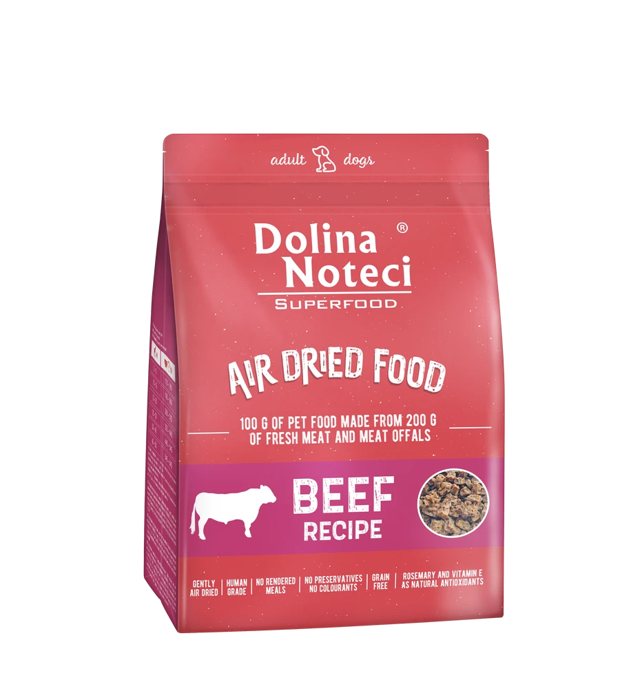 DOLINA NOTECI Plat De Boeuf Superfood - Croquettes Pour Chiens 1kg 3 DOLINA NOTECI Plat De Boeuf Superfood - Croquettes Pour Chiens 1kg