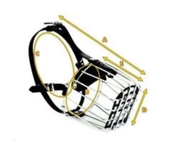 Dingo Muselière Métallique Pour Chien Dingo Taille 3 -Royal Croquettes Promos Magasin fre pl Dingo Museliere metallique pour chien Dingo Taille 3 12152 2