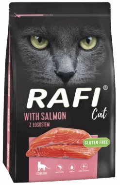 Dolina Noteci Rafi Cat Croquettes Pour Chats Stérilisés Au Saumon 7kg