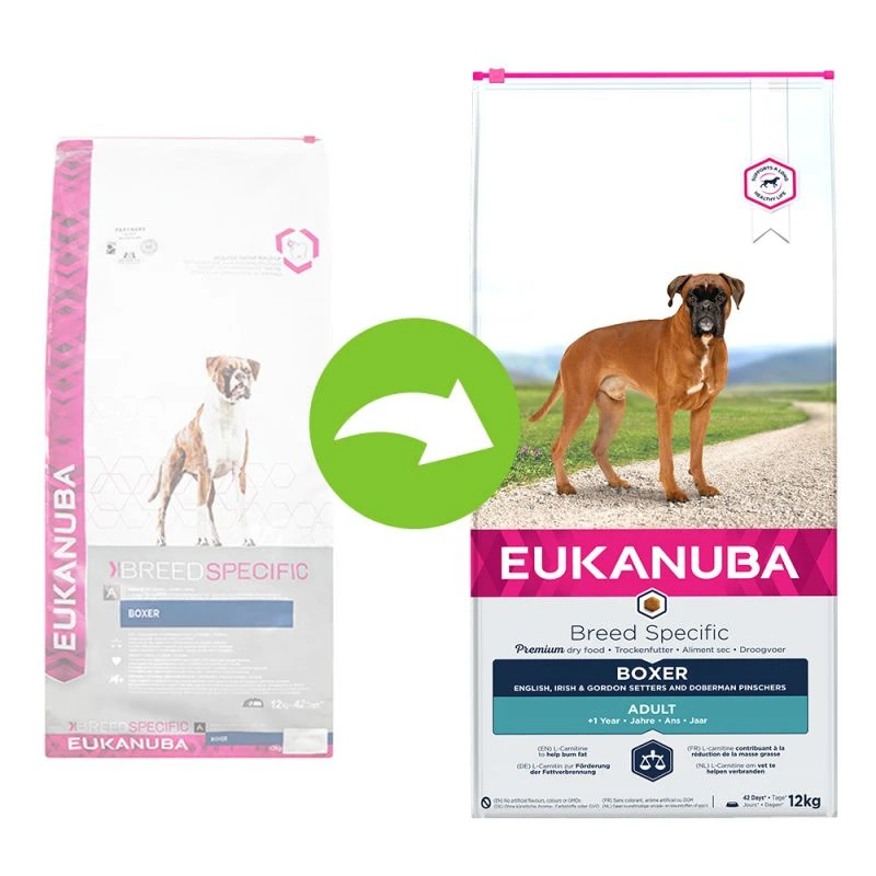 Eukanuba Adult Breed Specific Boxer 12kg 3 Eukanuba Adult Breed Specific Boxer 12kg