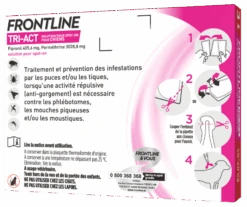 FRONTLINE Tri-Act Pour Chiens 3x6ml -Royal Croquettes Promos Magasin fre pl FRONTLINE Tri Act Pour chiens 3x6ml 8673 5