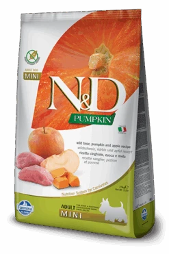 Farmina N&D Pumpkin Grain Free Canine Adult Mini Boar&Apple 7kg