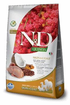 Farmina N&D Quinoa Canine Quail Skin&Coat 800g