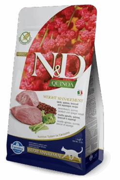 Farmina N&D Quinoa Feline Weight Management Lamb 1,5kg