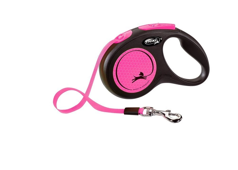 Flexi Laisse Classic S Sangle 5m Jusqu'à 15kg Rose Fluo 3 Flexi Laisse Classic S Sangle 5m Jusqu'à 15kg Rose Fluo