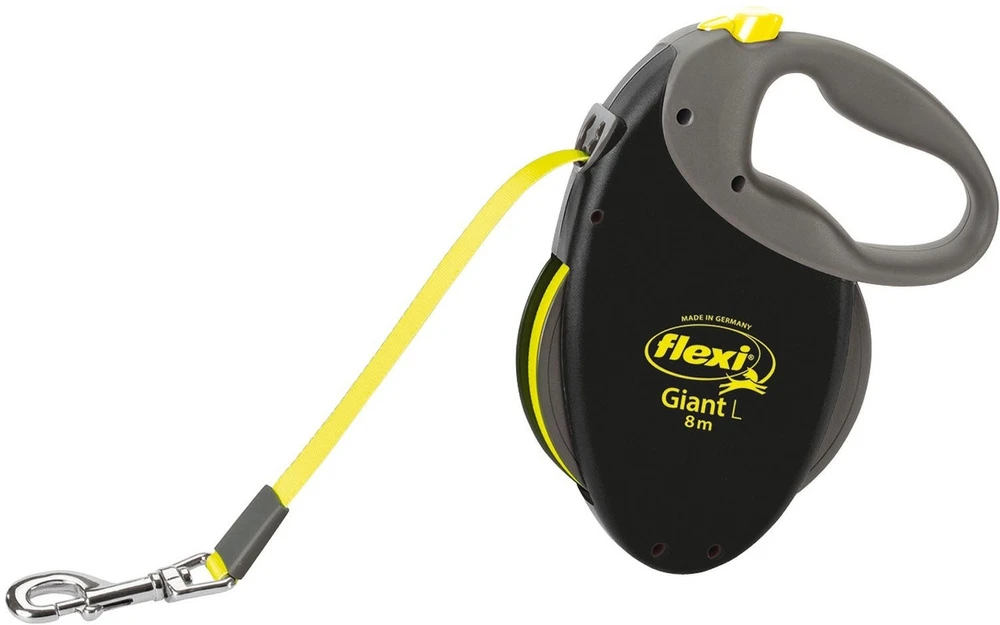 Flexi Giant L Laisse Original Ruban 8m Jusqu'à 50 Kg - Néon+ Surprise Pour Chien Gratuite 4 Flexi Giant L Laisse Original Ruban 8m Jusqu'à 50 Kg - Néon+ Surprise Pour Chien Gratuite – Image 2