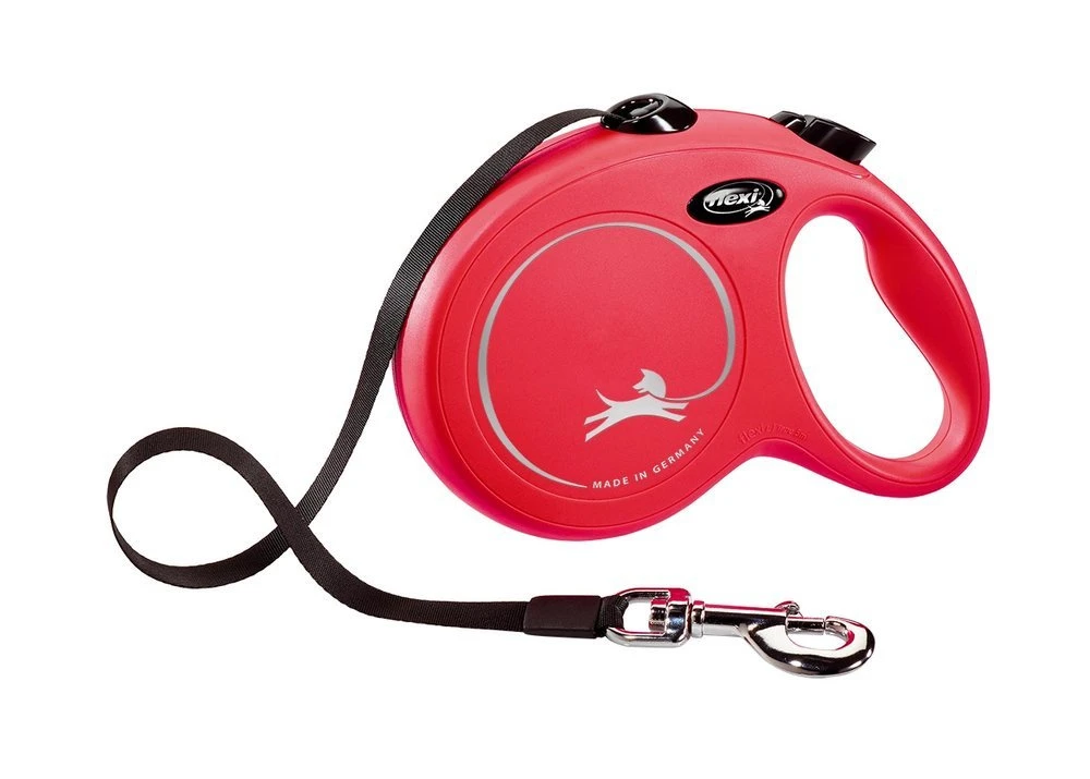 Flexi Laisse New Classic L Sangle 5m Jusqu'à 50kg Rouge 3 Flexi Laisse New Classic L Sangle 5m Jusqu'à 50kg Rouge
