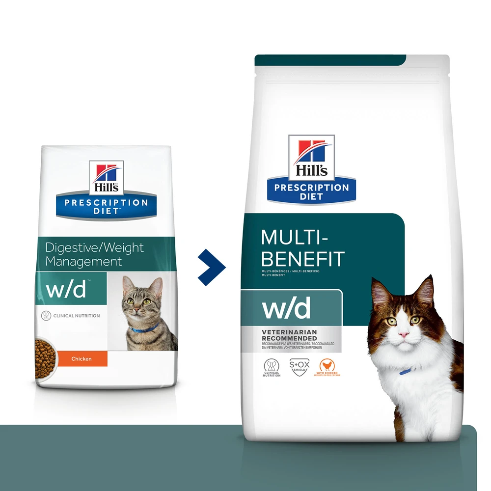 Hills Hill's PD Prescription Diet Feline W/d Poulet 1,5kg 4 Hills Hill's PD Prescription Diet Feline W/d Poulet 1,5kg â Image 2