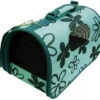 Hilton Sac De Transport à Fleurs Pour Chat/chien 50x26x27cm Bleu -Royal Croquettes Promos Magasin fre pl Hilton Sac de transport a fleurs pour chat chien 50x26x27cm bleu 11029 1