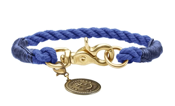 Hunter List Collier Bleu Foncé S 40cm 3 Hunter List Collier Bleu Foncé S 40cm