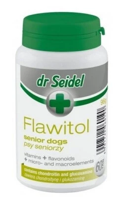 Laboratoire DermaPharm Dr Seidel Flawitol Pour Chien Senior 60 Comprimés