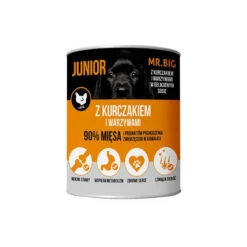Mr.BIG Junior Morceaux En Sauce Avec Poulet 10x400g Pour Chiens 7 Mr.BIG Junior Morceaux En Sauce Avec Poulet 10x400g Pour Chiens -Royal Croquettes Promos Magasin fre pl Mr BIG Junior morceaux en sauce avec poulet 10x400g pour chiens 29092 1