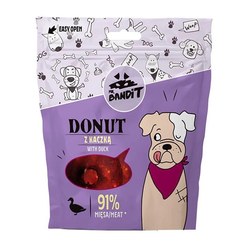 Mr Bandit - Donut - Avec Canard 500g 3 Mr Bandit - Donut - Avec Canard 500g