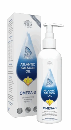 POKUSA Huile De Saumon Atlantique Pour Chiens Et Chats 1000ml