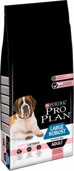 PURINA PRO PLAN PRO PLAN Sensitive Skin Large Robust Adult Croquettes Pour Chien Riches En Saumon 14kg -Royal Croquettes Promos Magasin fre pl PRO PLAN Sensitive Skin Large Robust Adult Croquettes pour chien riches en saumon 14kg 12280 1