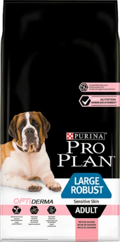 PURINA PRO PLAN PRO PLAN Sensitive Skin Large Robust Adult Croquettes Pour Chien Riches En Saumon 14kg -Royal Croquettes Promos Magasin fre pl PRO PLAN Sensitive Skin Large Robust Adult Croquettes pour chien riches en saumon 14kg 12280 2