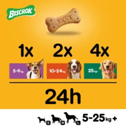 Pedigree Biscrok Biscuits Pour Chiens Adultes Sous Forme De Petits Os Avec De L'agneau, Du Poulet Et Du Bœuf 200g X2 11 Pedigree Biscrok Biscuits Pour Chiens Adultes Sous Forme De Petits Os Avec De L'agneau, Du Poulet Et Du Bœuf 200g X2 -Royal Croquettes Promos Magasin fre pl Pedigree Biscrok Biscuits Pour chiens adultes sous forme de petits os avec de lagneau du poulet et du boeuf 200g x2 30141 4