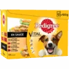 Pedigree Croquettes Pour Chiens Adultes Au Poulet, Au Bœuf, à La Dinde Et à L'agneau 12x100g -Royal Croquettes Promos Magasin fre pl Pedigree Croquettes pour chiens adultes au poulet au boeuf a la dinde et a lagneau 12x100g 9892 2