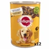 Pedigree Nourriture Humide Pour Chiens Adultes Avec Poulet Et Légumes En Gelée 400g X12 -Royal Croquettes Promos Magasin fre pl Pedigree Nourriture humide pour chiens adultes avec poulet et legumes en gelee 400g x12 25285 4
