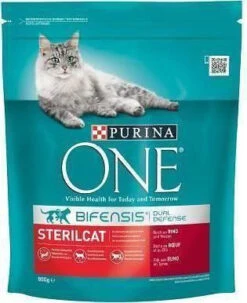 Purina One Cat Sterilcat Nourriture Avec Boeuf 1.5kg