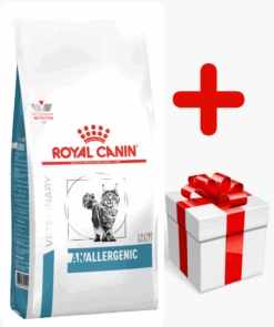 ROYAL CANIN Anallergenic Chat 4kg + Surprise Pour Votre Chat GRATUITES