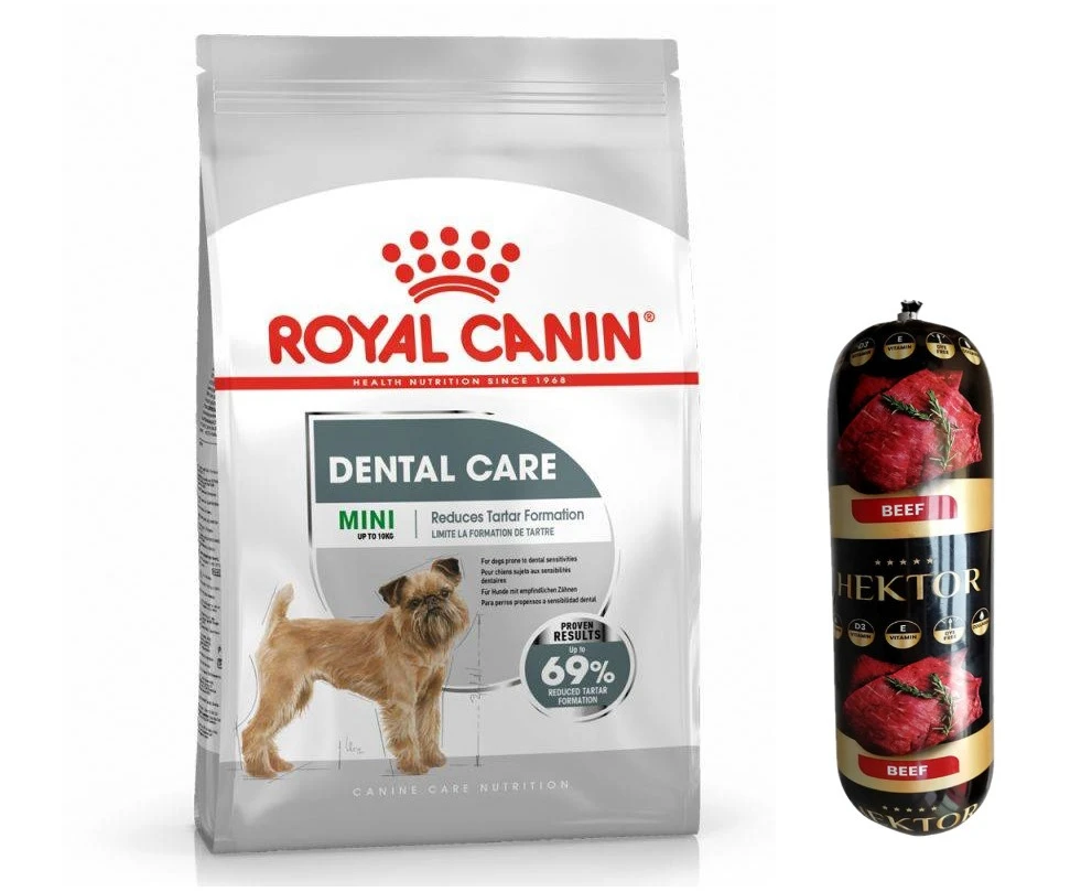 ROYAL CANIN CCN Mini Dental Care 8kg + Hector Gratuit 3 ROYAL CANIN CCN Mini Dental Care 8kg + Hector Gratuit