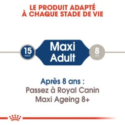 ROYAL CANIN Maxi Adult 10x140g -Royal Croquettes Promos Magasin fre pl ROYAL CANIN Maxi Adult 10x140g 9823 2