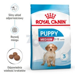 ROYAL CANIN Medium Puppy 15kg -Royal Croquettes Promos Magasin fre pl ROYAL CANIN Medium Puppy 15kg 16145 3