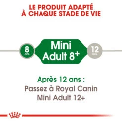 ROYAL CANIN Mini Adult 8+ 800g 11 ROYAL CANIN Mini Adult 8+ 800g -Royal Croquettes Promos Magasin fre pl ROYAL CANIN Mini Adult 8 800g 15728 3