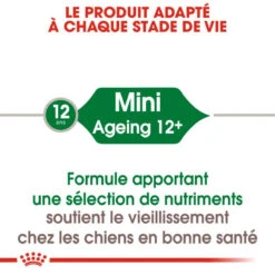 ROYAL CANIN Mini Ageing 12+ 12x85g 12 ROYAL CANIN Mini Ageing 12+ 12x85g -Royal Croquettes Promos Magasin fre pl ROYAL CANIN Mini Ageing 12 12x85g 9818 5