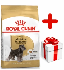 ROYAL CANIN Miniature Schnauzer Adult 7,5kg + Surprise Pour Votre Chien GRATUITES !