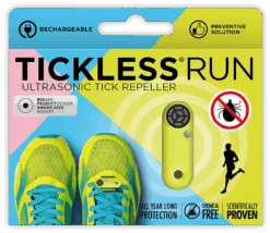 Tickless Run UV Jaune