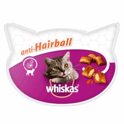 WHISKAS Anti-Hairball Friandise Pour Chat 50g X 6 -Royal Croquettes Promos Magasin fre pl WHISKAS Anti Hairball friandise pour chat 50g 8715 1 1