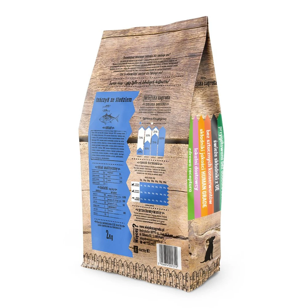 Wiejska Zagroda Ferme Rurale Thon Et Hareng (petites Races)2kg 4 Wiejska Zagroda Ferme Rurale Thon Et Hareng (petites Races)2kg – Image 2